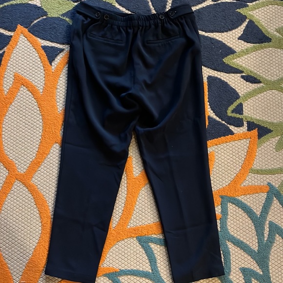 Theory Trousers Navy Blue - Picture 5 of 6